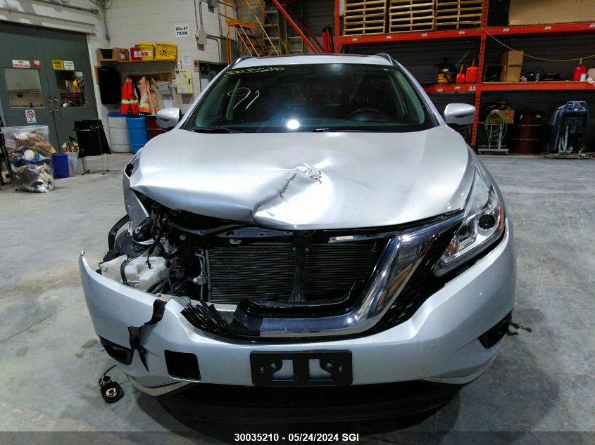 2017 Nissan Murano S/Sl/Sv/Platinum VIN: 5N1AZ2MH3HN167730 Lot: 30035210