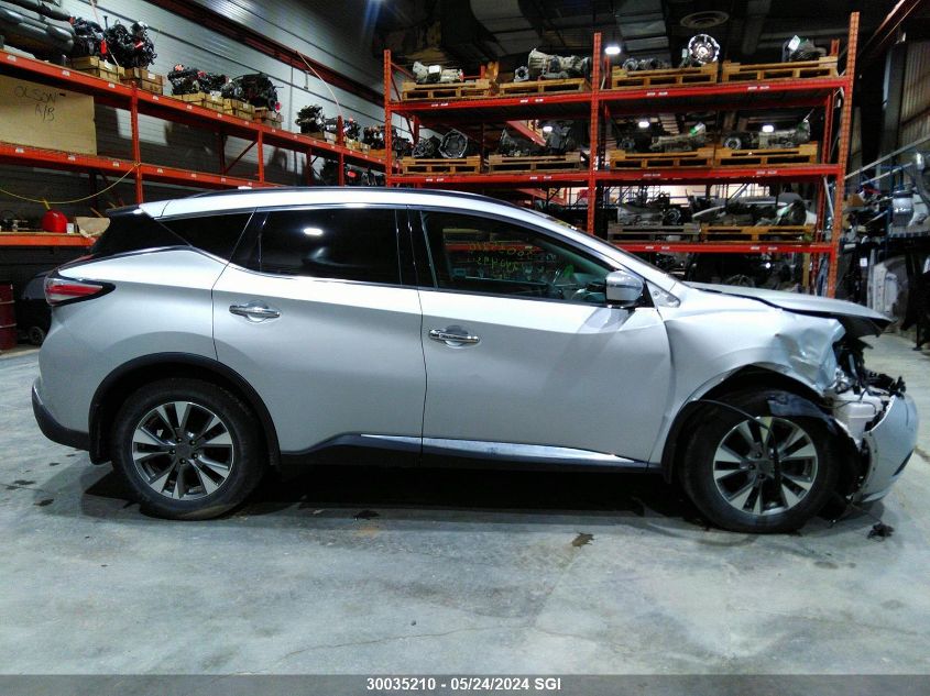 2017 Nissan Murano S/Sl/Sv/Platinum VIN: 5N1AZ2MH3HN167730 Lot: 30035210