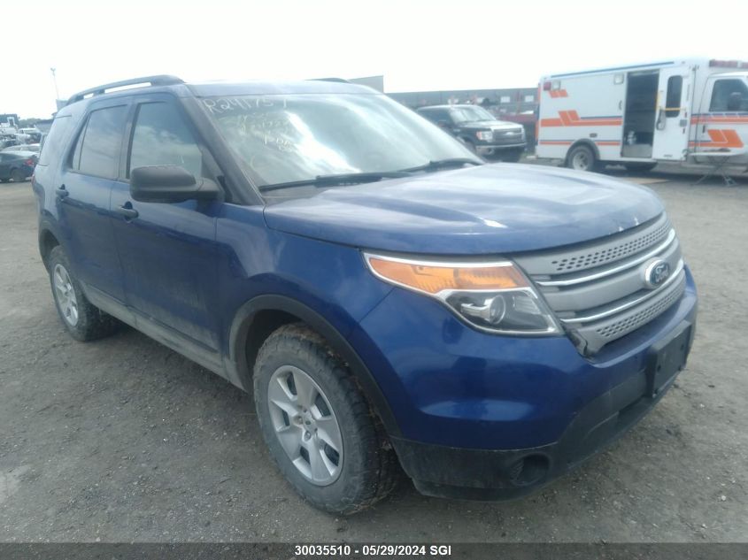 2013 Ford Explorer VIN: 1FM5K8B85DGA31724 Lot: 30035510