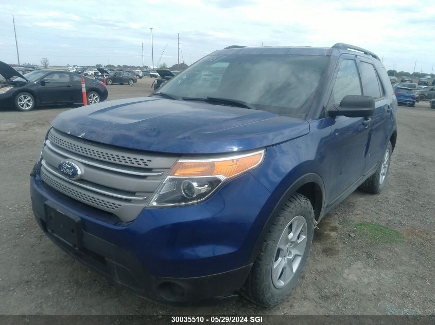 2013 Ford Explorer VIN: 1FM5K8B85DGA31724 Lot: 30035510