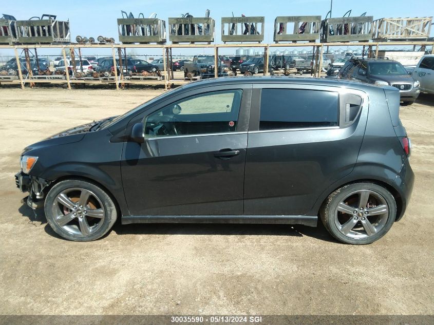 2014 Chevrolet Sonic Rs VIN: 1G1JG6SB5E4234340 Lot: 30035590