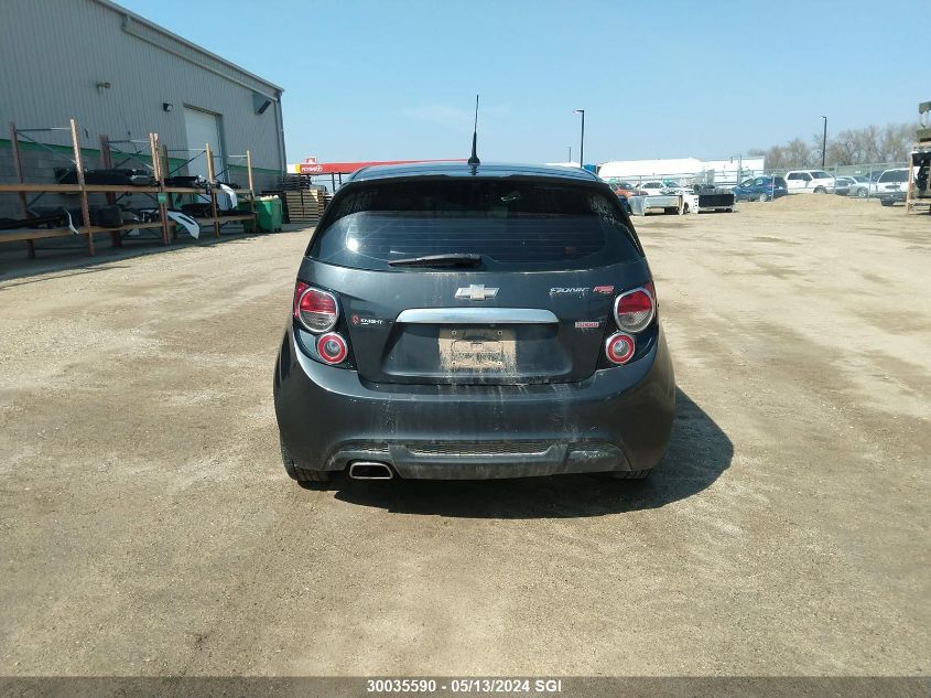 2014 Chevrolet Sonic Rs VIN: 1G1JG6SB5E4234340 Lot: 30035590