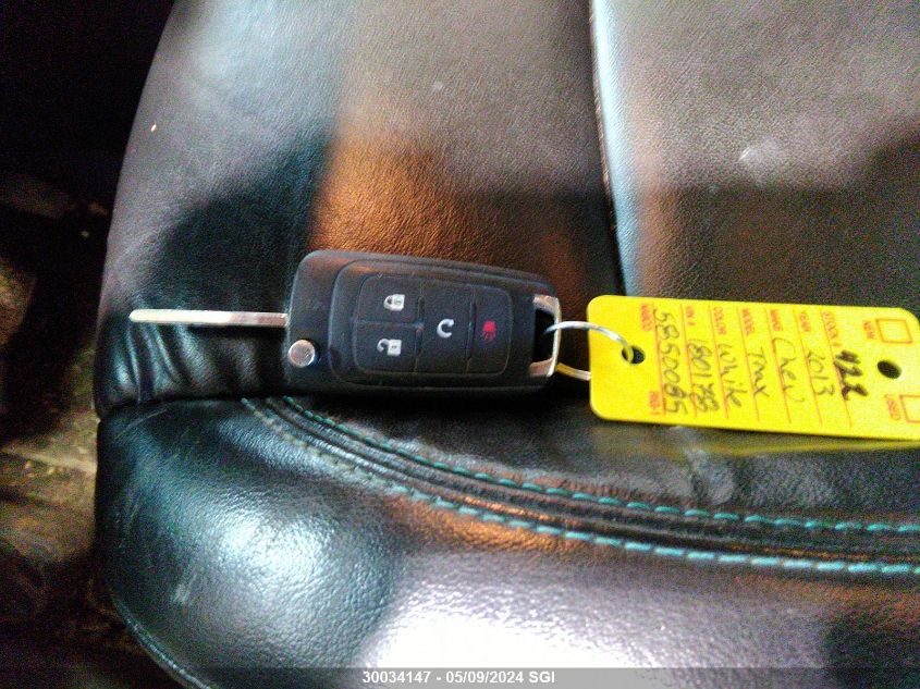 2013 Chevrolet Trax Ltz VIN: 3GNCJSSB0DL180178 Lot: 30034147