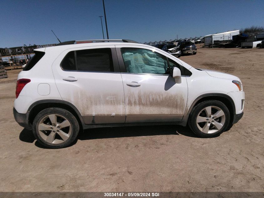 2013 Chevrolet Trax Ltz VIN: 3GNCJSSB0DL180178 Lot: 30034147