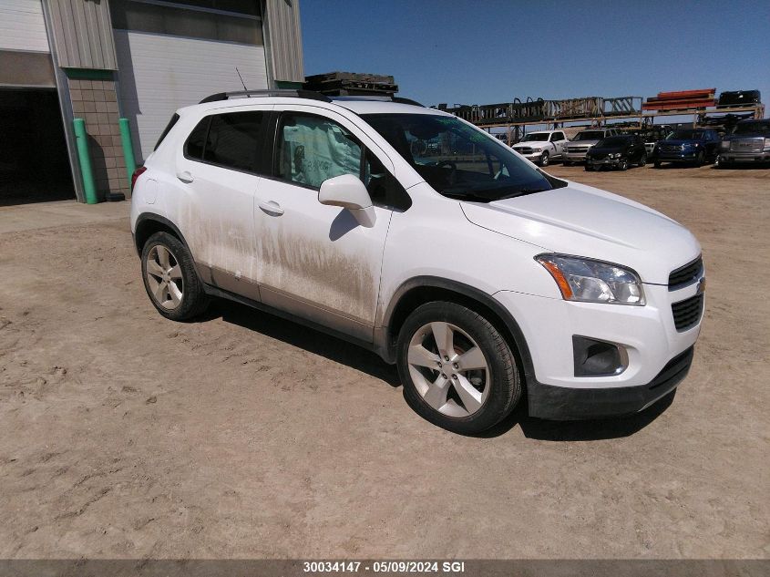 2013 Chevrolet Trax Ltz VIN: 3GNCJSSB0DL180178 Lot: 30034147