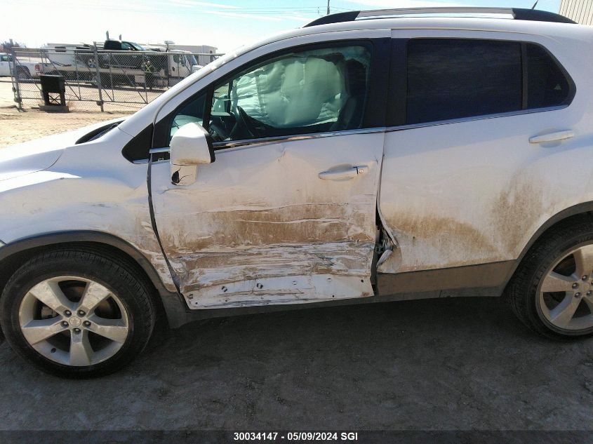 2013 Chevrolet Trax Ltz VIN: 3GNCJSSB0DL180178 Lot: 30034147