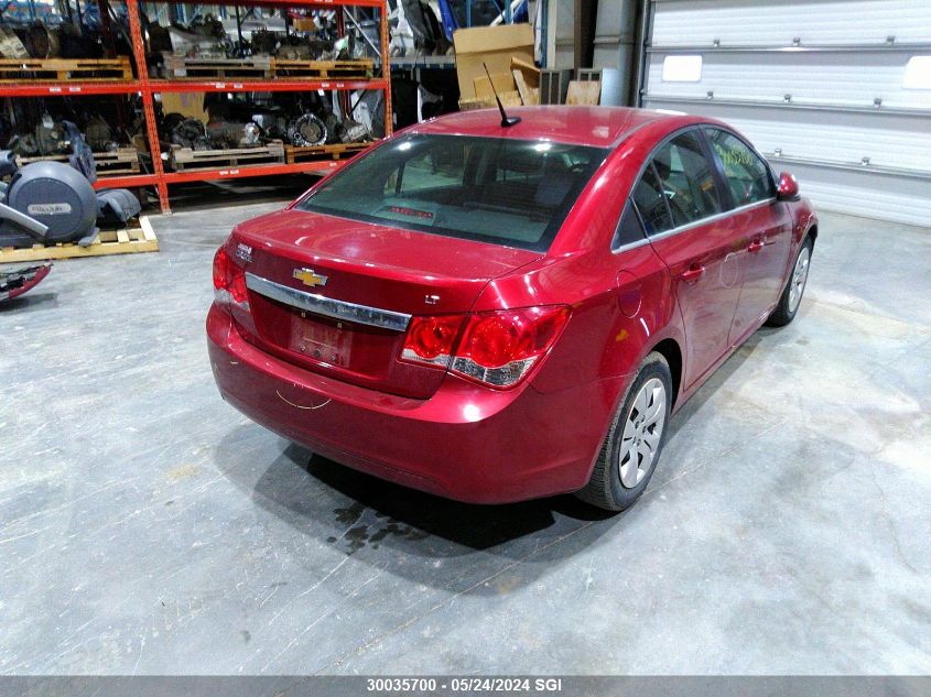 2014 Chevrolet Cruze Lt VIN: 1G1PC5SB7E7374789 Lot: 30035700