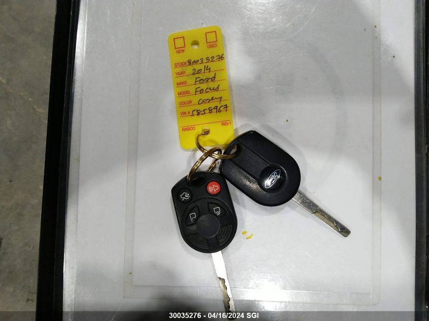 2014 Ford Focus Se VIN: 1FADP3F28EL214351 Lot: 51006144