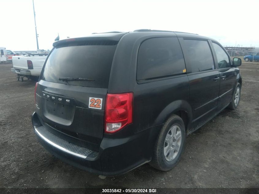 2012 Dodge Grand Caravan Se VIN: 2C4RDGBG7CR154763 Lot: 30035842