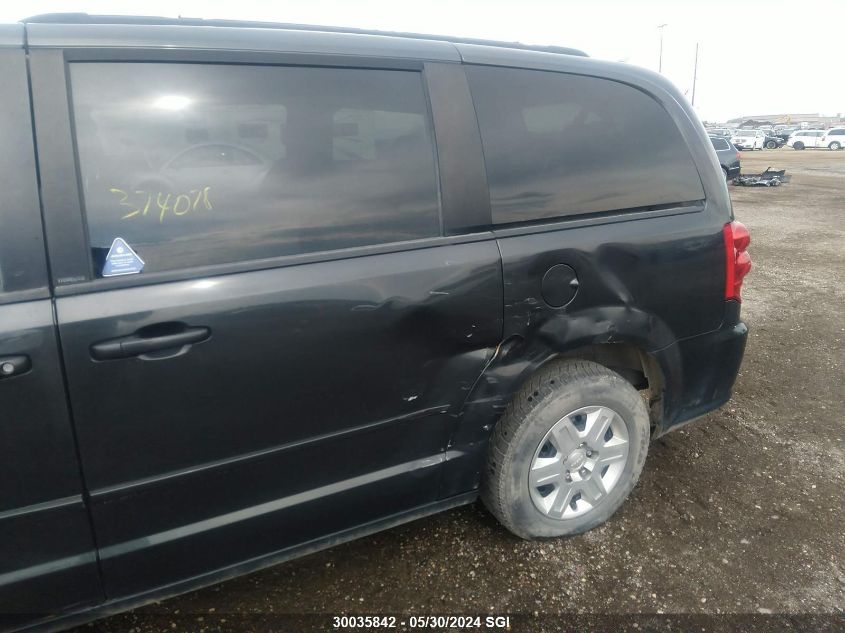 2012 Dodge Grand Caravan Se VIN: 2C4RDGBG7CR154763 Lot: 30035842