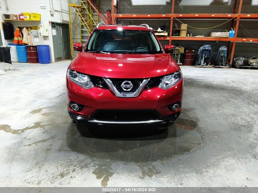 2015 Nissan Rogue S/Sl/Sv VIN: 5N1AT2MV3FC892020 Lot: 49916334