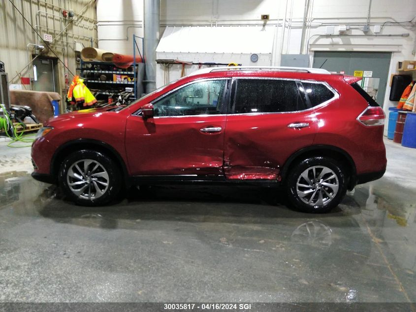 2015 Nissan Rogue S/Sl/Sv VIN: 5N1AT2MV3FC892020 Lot: 49916334