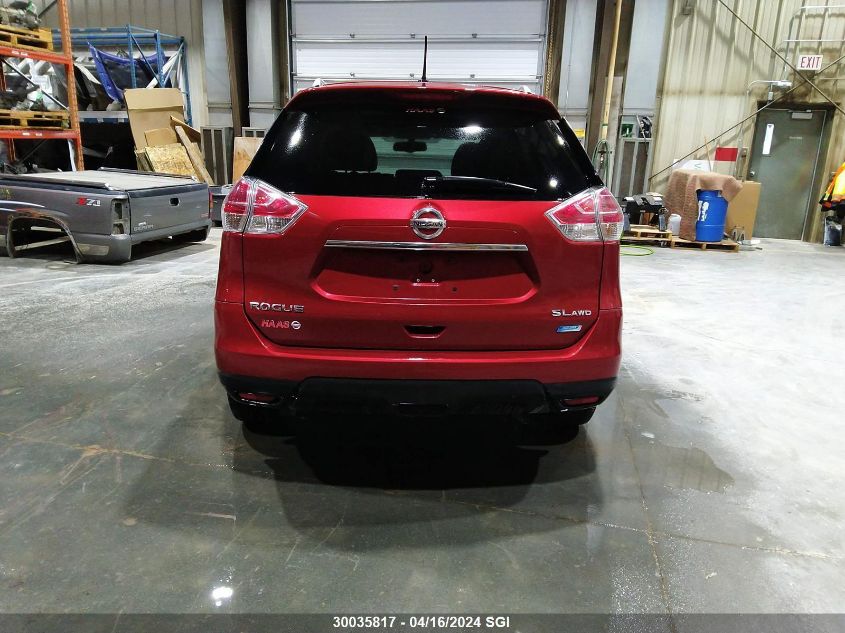 2015 Nissan Rogue S/Sl/Sv VIN: 5N1AT2MV3FC892020 Lot: 49916334