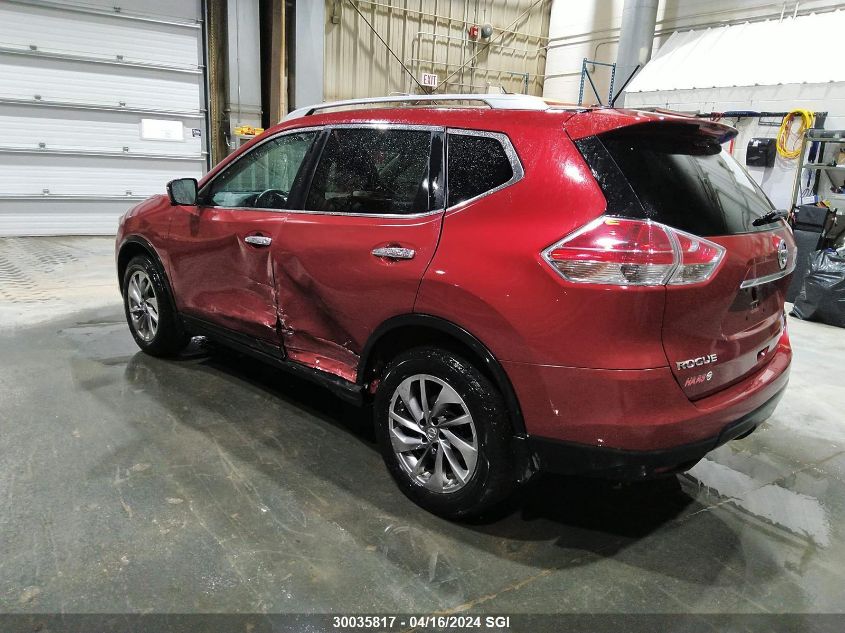 2015 Nissan Rogue S/Sl/Sv VIN: 5N1AT2MV3FC892020 Lot: 49916334