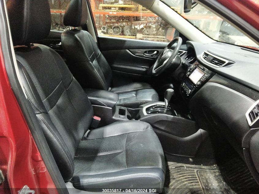 2015 Nissan Rogue S/Sl/Sv VIN: 5N1AT2MV3FC892020 Lot: 49916334