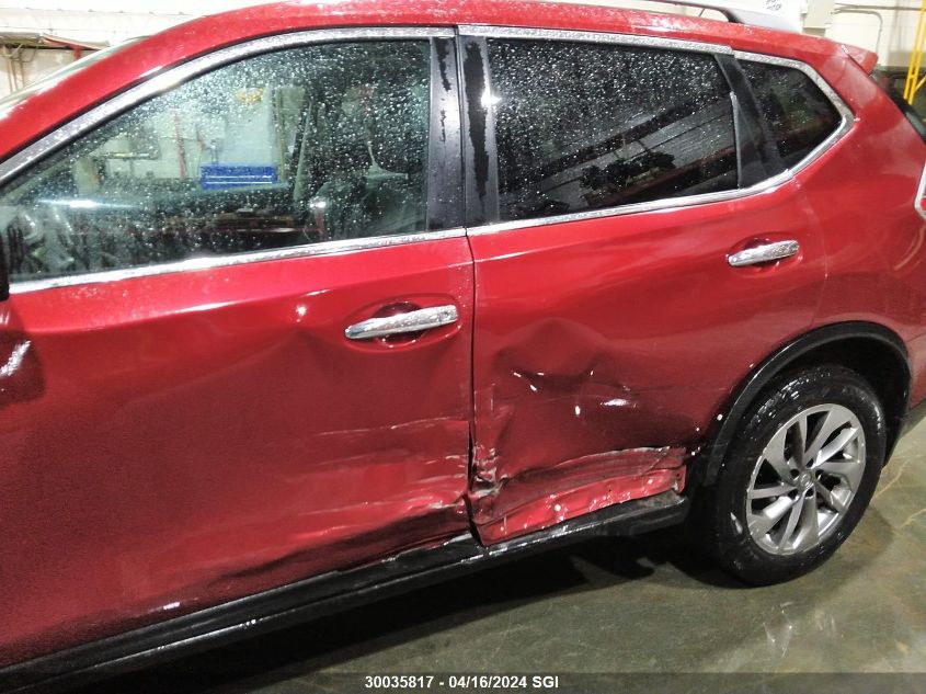 2015 Nissan Rogue S/Sl/Sv VIN: 5N1AT2MV3FC892020 Lot: 49916334