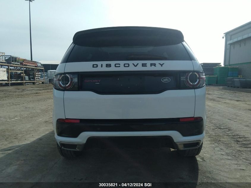 2018 Land Rover Discovery Sport Hse VIN: SALCT2SX7JH743227 Lot: 51054284