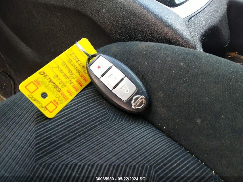 2016 Nissan Rogue S/Sl/Sv VIN: 5N1AT2MT6GC769957 Lot: 30035980