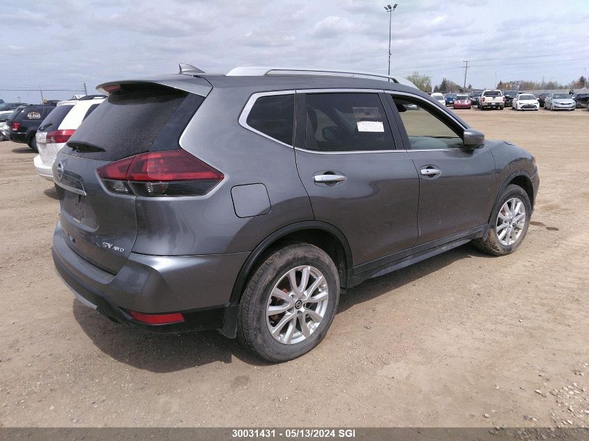 2019 Nissan Rogue S/Sl/Sv VIN: 5N1AT2MV6KC836809 Lot: 30031431