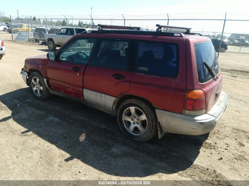 1998 Subaru Forester S VIN: JF1SF6557WH758559 Lot: 30036084