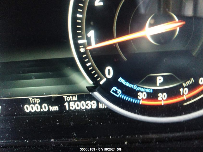 2015 BMW X5 xDrive35I VIN: 5UXKR0C57F0K63020 Lot: 30036109