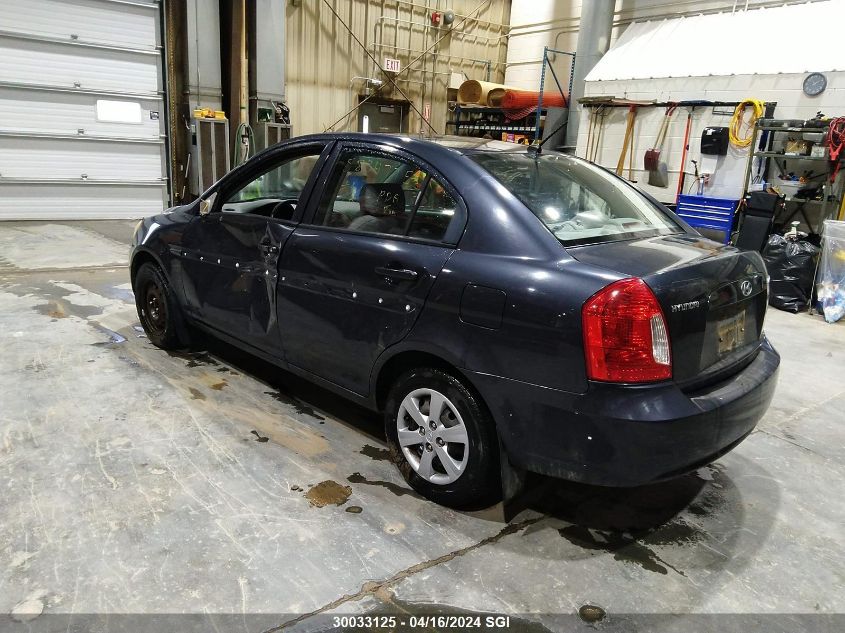 2009 Hyundai Accent Gls VIN: KMHCN45CX9U332506 Lot: 48088744