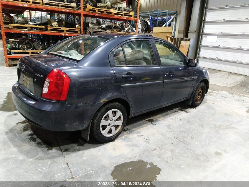 2009 Hyundai Accent Gls VIN: KMHCN45CX9U332506 Lot: 48088744