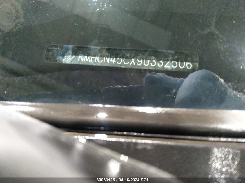 2009 Hyundai Accent Gls VIN: KMHCN45CX9U332506 Lot: 48088744