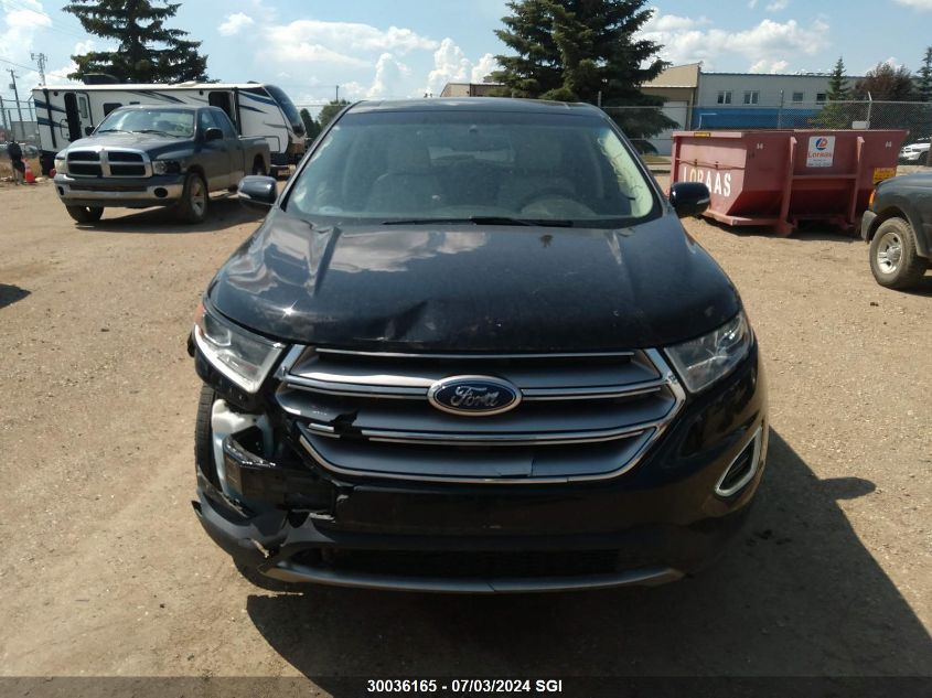 2016 Ford Edge Titanium VIN: 2FMPK4K96GBC43859 Lot: 30036165