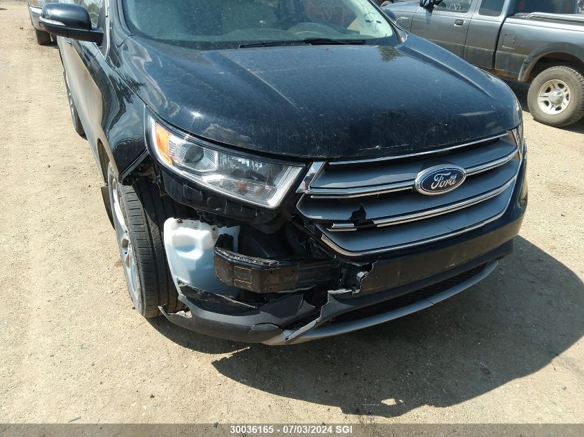 2016 Ford Edge Titanium VIN: 2FMPK4K96GBC43859 Lot: 30036165