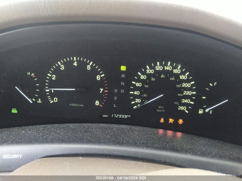 1996 Lexus Ls 400 VIN: JT8BH22FXT0060028 Lot: 30036168