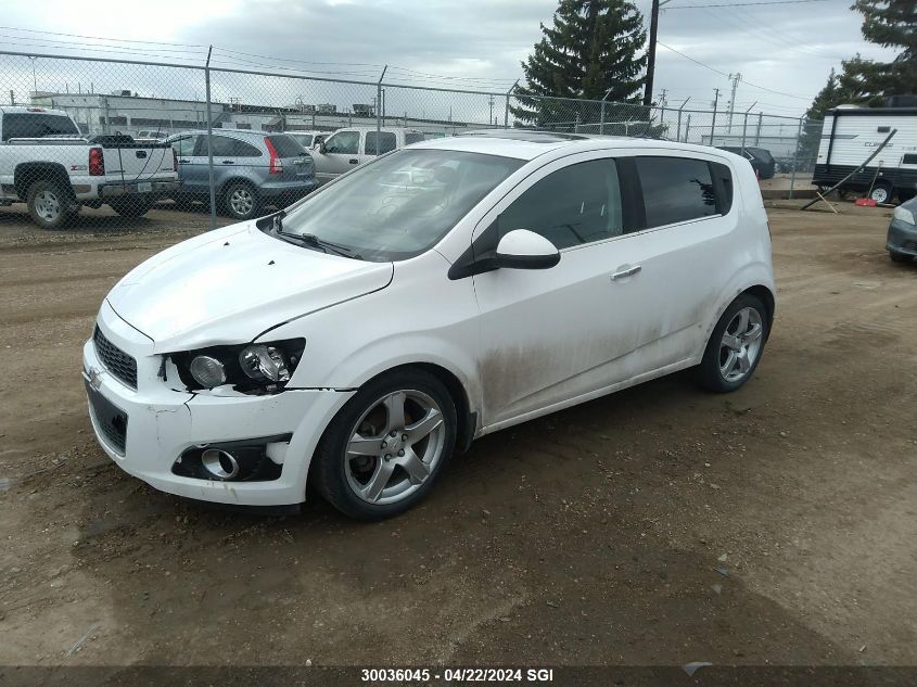 2012 Chevrolet Sonic Lt VIN: 1G1JC6SH2C4114461 Lot: 39241725