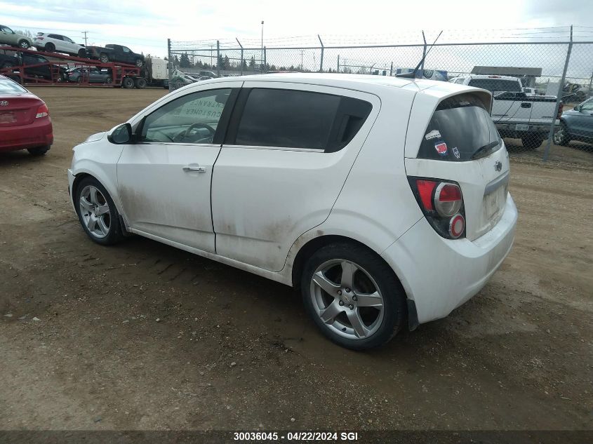 2012 Chevrolet Sonic Lt VIN: 1G1JC6SH2C4114461 Lot: 39241725