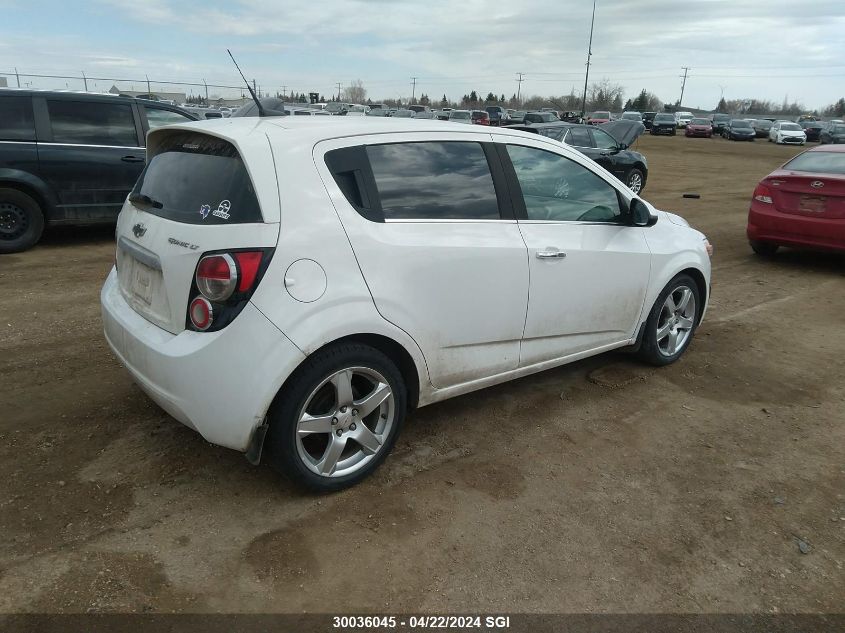 2012 Chevrolet Sonic Lt VIN: 1G1JC6SH2C4114461 Lot: 39241725