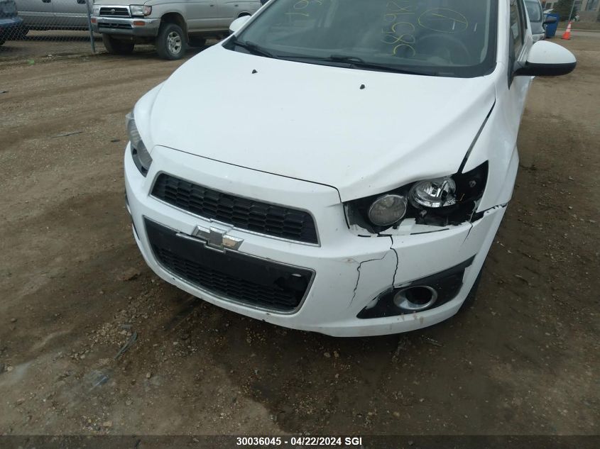 2012 Chevrolet Sonic Lt VIN: 1G1JC6SH2C4114461 Lot: 39241725