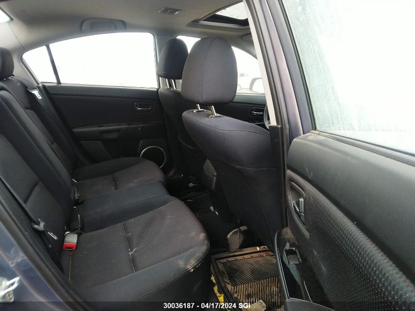 2008 Mazda 3 S VIN: JM1BK323681156013 Lot: 30036187