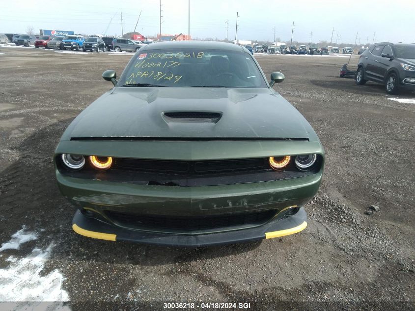 2022 Dodge Challenger Gt VIN: 2C3CDZKG8NH222177 Lot: 30036218