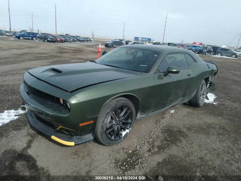 2022 Dodge Challenger Gt VIN: 2C3CDZKG8NH222177 Lot: 30036218