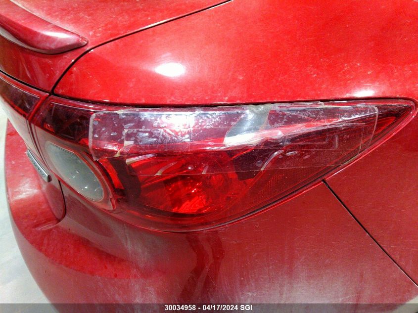 2014 Mazda 3 Touring VIN: JM1BM1V74E1116344 Lot: 50537534