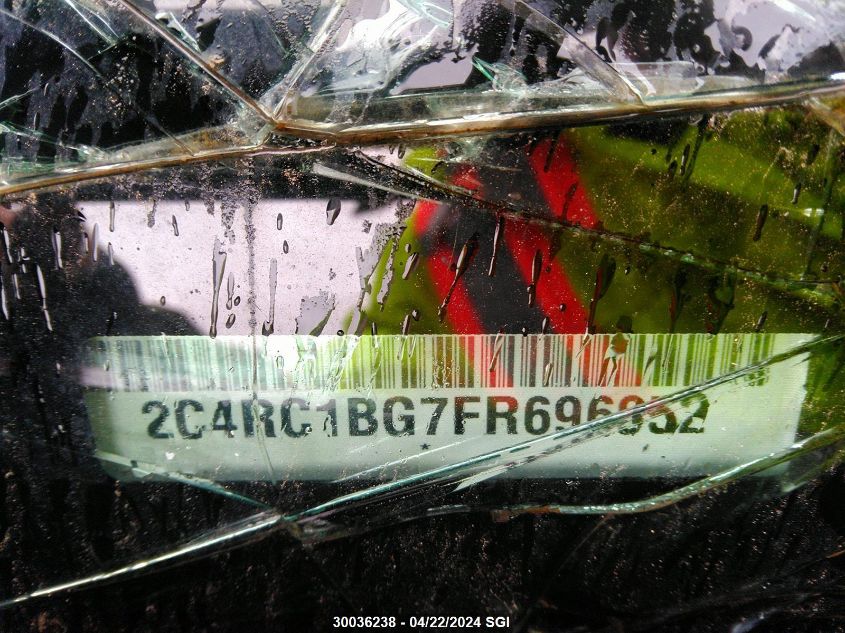 2015 Chrysler Town & Country Touring VIN: 2C4RC1BG7FR696952 Lot: 30036238