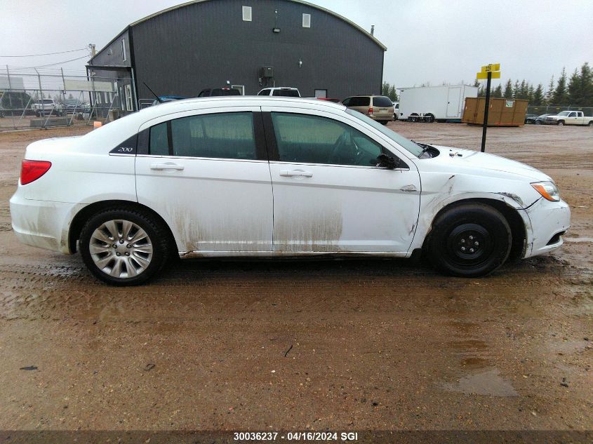 2014 Chrysler 200 Lx VIN: 1C3CCBAB3EN128263 Lot: 30036237