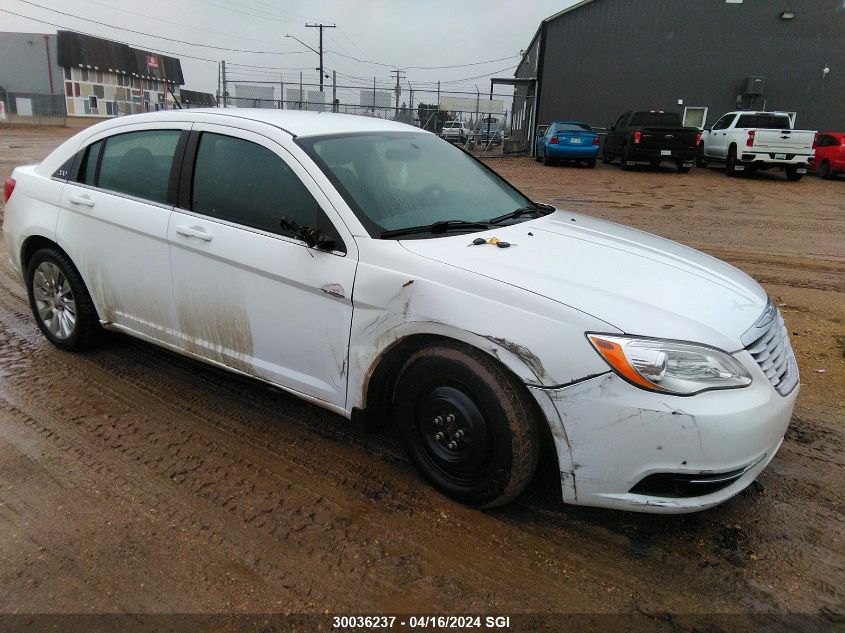 2014 Chrysler 200 Lx VIN: 1C3CCBAB3EN128263 Lot: 30036237