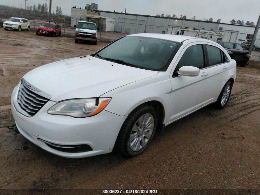 2014 Chrysler 200 Lx VIN: 1C3CCBAB3EN128263 Lot: 30036237