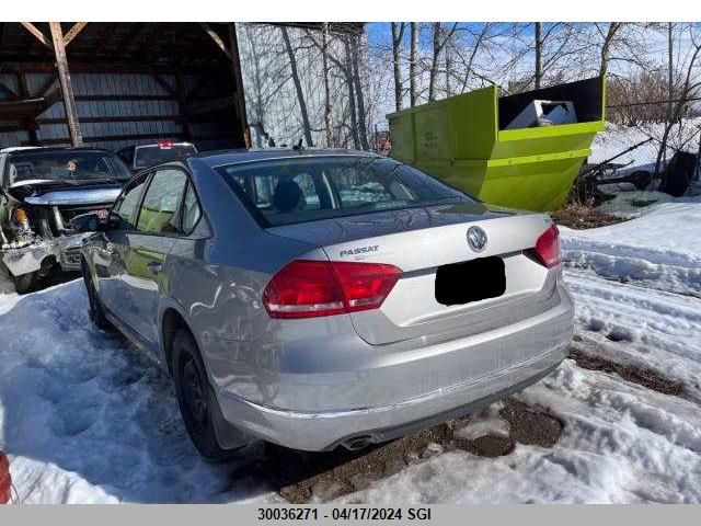 2013 Volkswagen Passat S VIN: 1VWAN7A33DC148944 Lot: 30036271