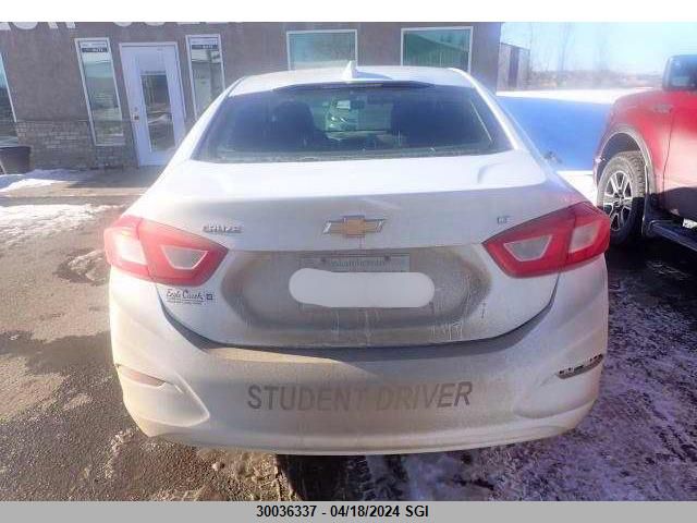 2016 Chevrolet Cruze Lt VIN: 3G1BE5SM8GS598339 Lot: 30036337