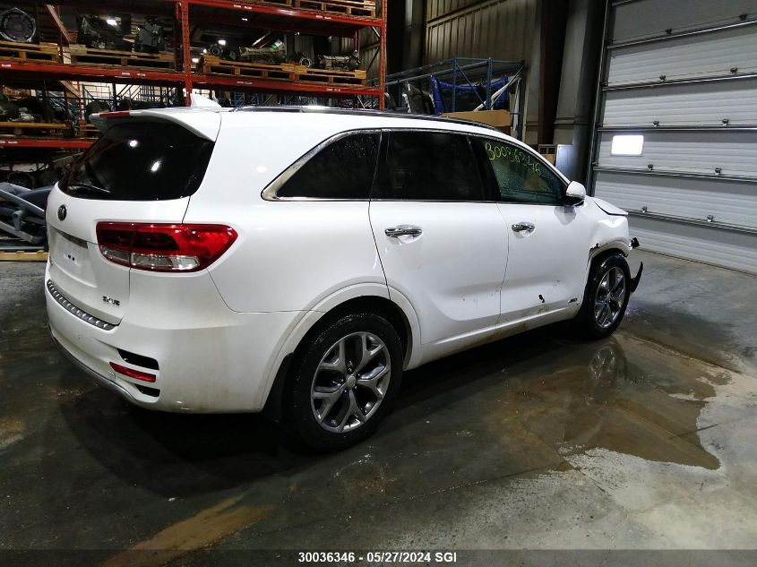 2016 Kia Sorento Sx/Sx Limited VIN: 5XYPKDA56GG129598 Lot: 30036346