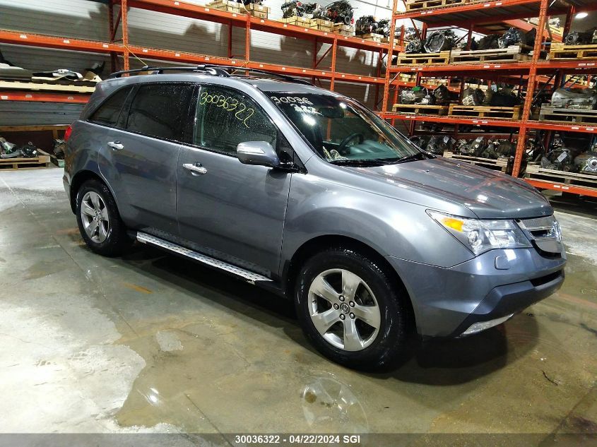 2009 Acura Mdx Sport VIN: 2HNYD28879H000478 Lot: 39240407