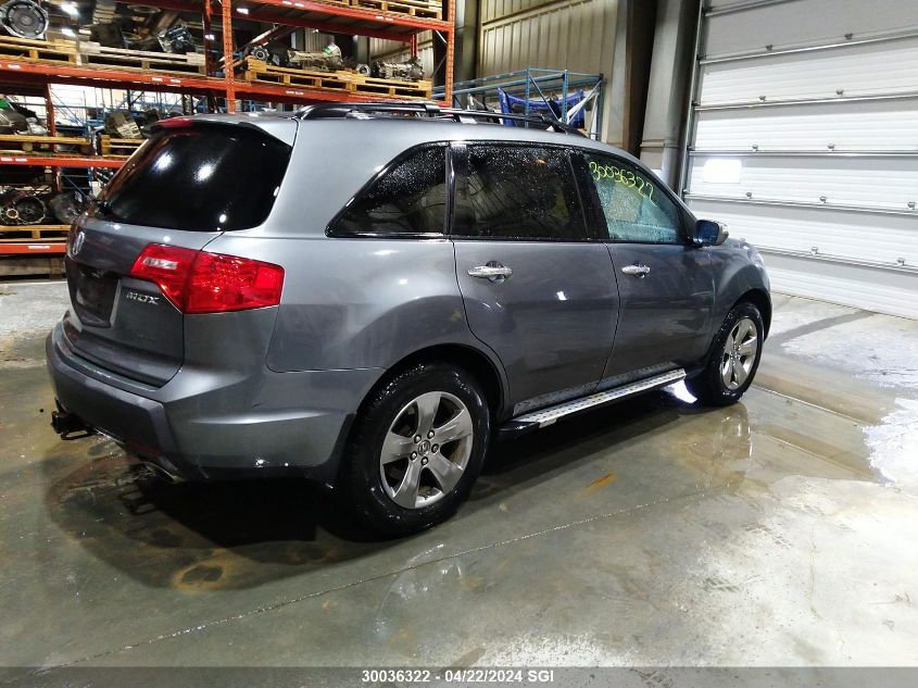 2009 Acura Mdx Sport VIN: 2HNYD28879H000478 Lot: 39240407