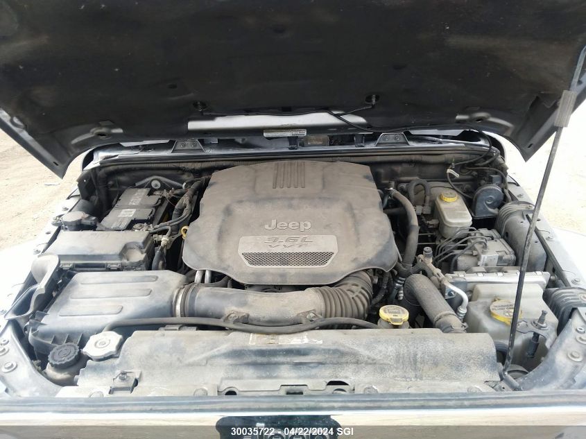 2013 Jeep Wrangler Unlimited Sahara VIN: 1C4BJWEG2DL617967 Lot: 39223317