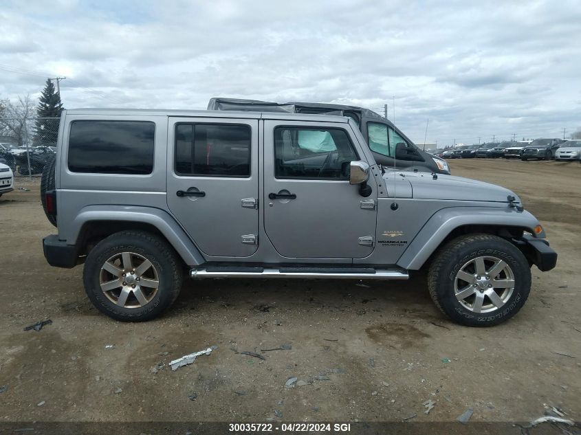 2013 Jeep Wrangler Unlimited Sahara VIN: 1C4BJWEG2DL617967 Lot: 39223317